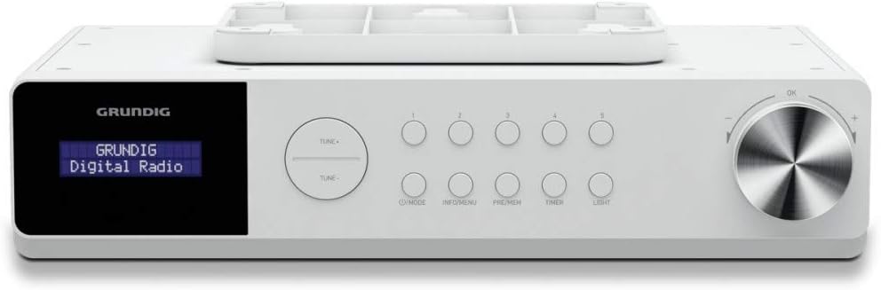Radio de table Grundig DKR 1000 BT – Blanc – DAB+