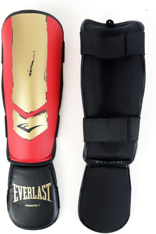 Everlast - Protège-tibias - Forme Contour - Design Deux Pièces – €30,99