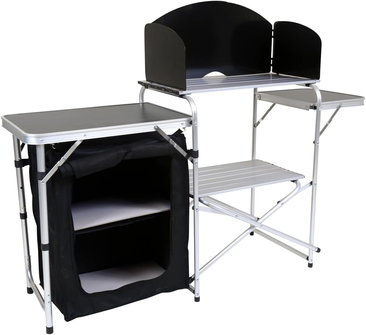 Charles Bentley - Unité de Cuisine Pliable - Rangement Ample - Portable – €51,99