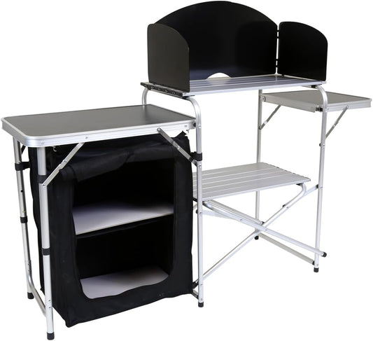 Charles Bentley - Unité de Cuisine Pliable - Rangement Ample - Portable – €51,99