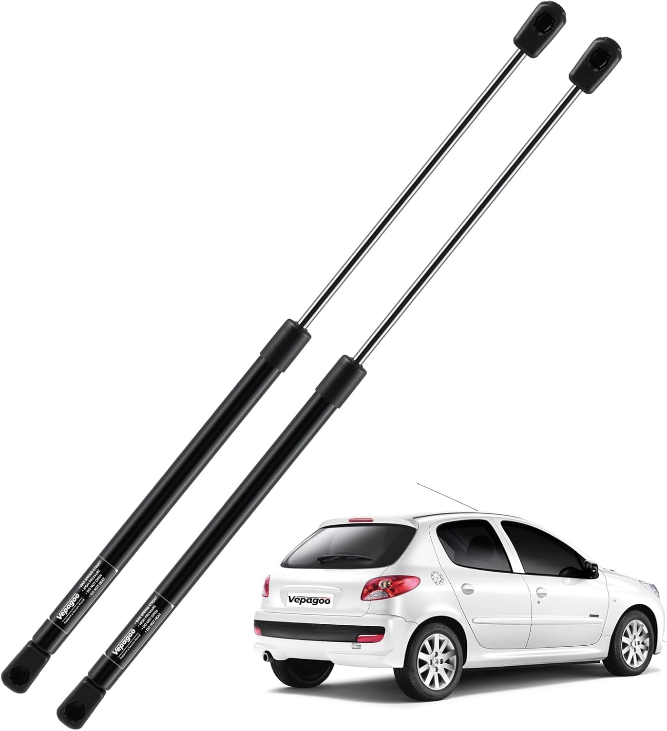 Vepagoo - Ressorts de Coffre - Remplacement Original - Mouvement Doux – €34,99