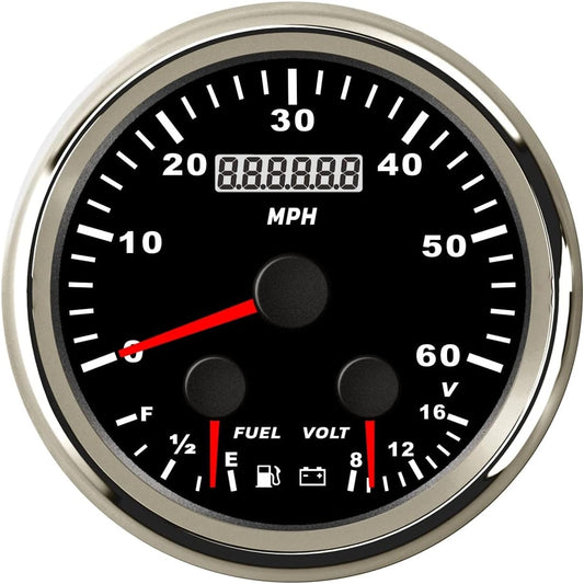 JINGERL - Jauge de Carburant - Voltmètre GPS - 85MM – €93,99