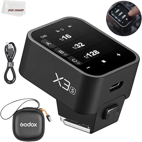 Déclencheur à distance Godox X3-S – Écran tactile – Batterie Li-ion
