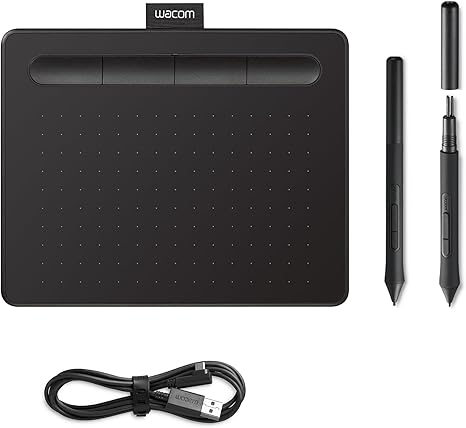 Tablette graphique Wacom Intuos Small – Noir – Stylet 4096 niveaux