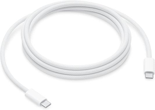 Câble de charge USB-C 240W 2m Matériau Tissé Haute Vitesse