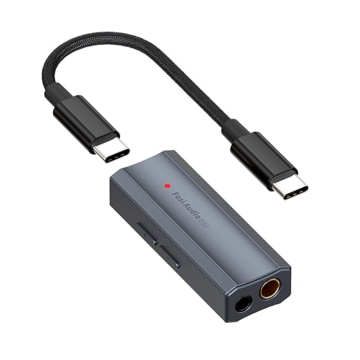 Amplis casques Fosi Audio DS2 – USB-C DAC Haute Résolution