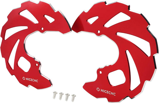 NICECNC - Protecteur Disque Frein Avant - Aluminium Durable - Installation Facile – €27,99