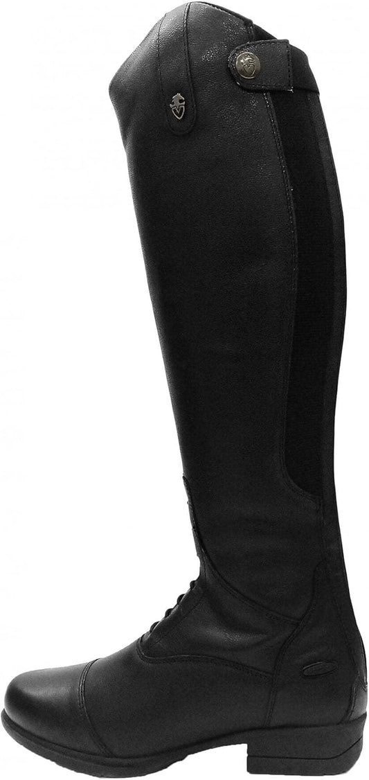 Shires - Bottes d'Équitation Enfant - Cuir Moulé - Zip Arrière – €48,99