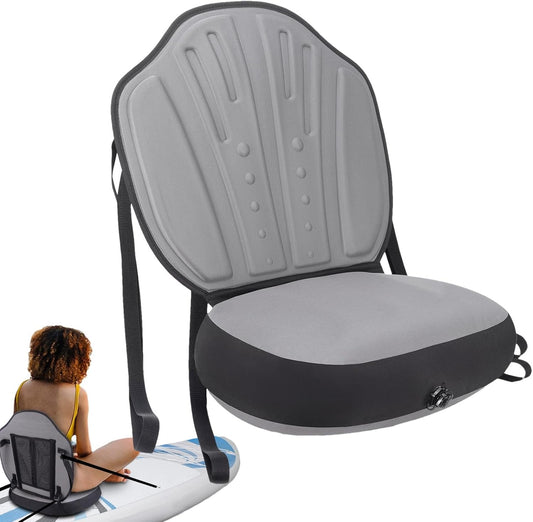 Povanjer - Siège Kayak Gonflable - Confort Réglable - Support Renforcé – €34,99