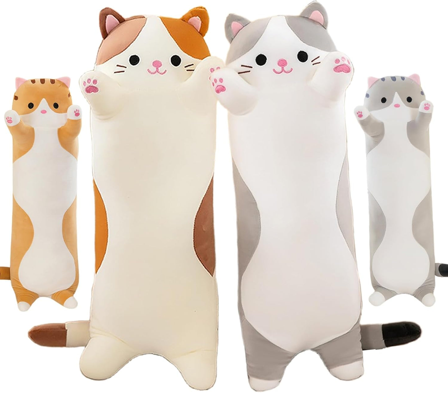 AMOZO - Coussin Peluche Chat - Design Adorable - Multifonction – €8,44