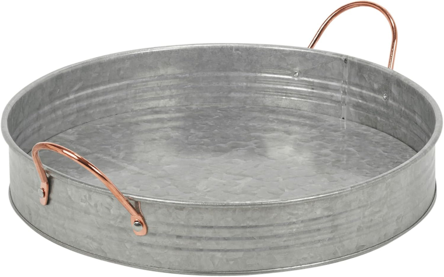 URBNLIVING - Seau à Boissons - Anses en Cuivre - Acier Galvanisé – €16,24