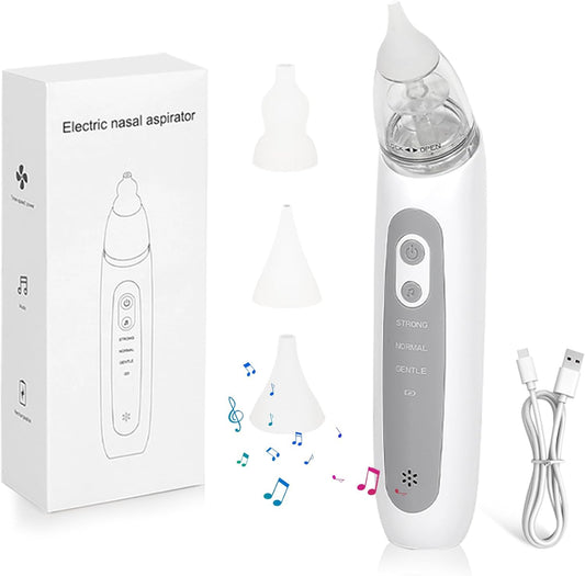 AZTCLIGHT - Aspirateur Nasal Électrique - 3 Niveaux de Succion - Silicone Doux – €25,99