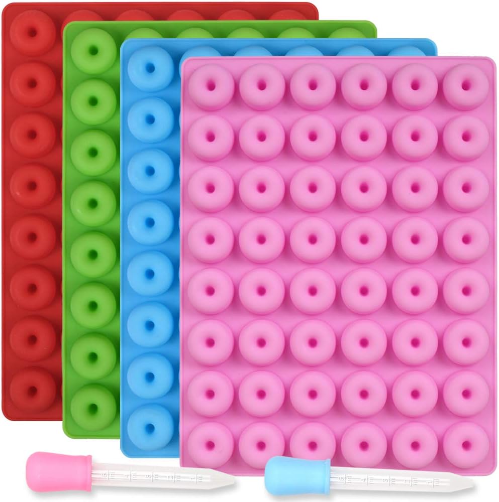 Newk - Moule Mini Donut Silicone - 4 Packs - 48 Cavités – €7,14