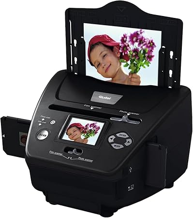 Scanner de diapositives Rollei PDF-S 240 SE – Haute Définition – Numérisation Facile