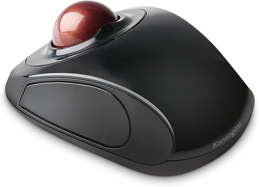 Trackball Kensington Orbit – Sans Fil, Ambidextre, Rouge