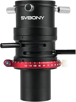 Prisme diagonal SVBONY SV199 – Correcteur de Dispersion Atmosphérique – Niveau à Bulle
