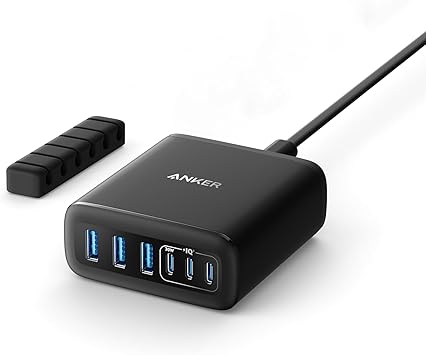 Chargeur et Adaptateur Anker 112W – 6 Ports USB-C et USB-A