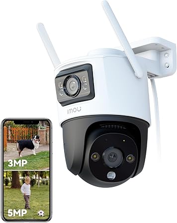 Caméras statiques Imou 4K WiFi – Détection AI & Vision Nocturne