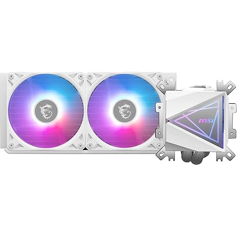 Watercooling MSI MAG CORELIQUID I240 – Blanc – ARGB
