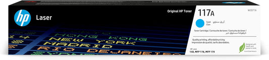 Toner HP 117A W2071A – Cyan – 700 pages