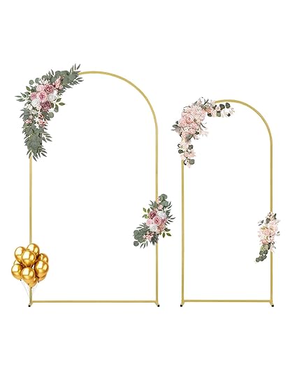 Support de décor VEVOR – Métal Doré – Facile à Assembler