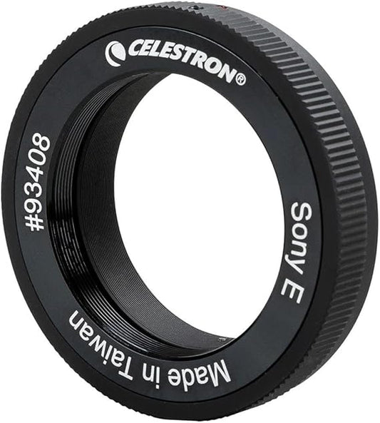 Bague T-Ring Sony E-Mount pour Imagerie Terrestre et Céleste