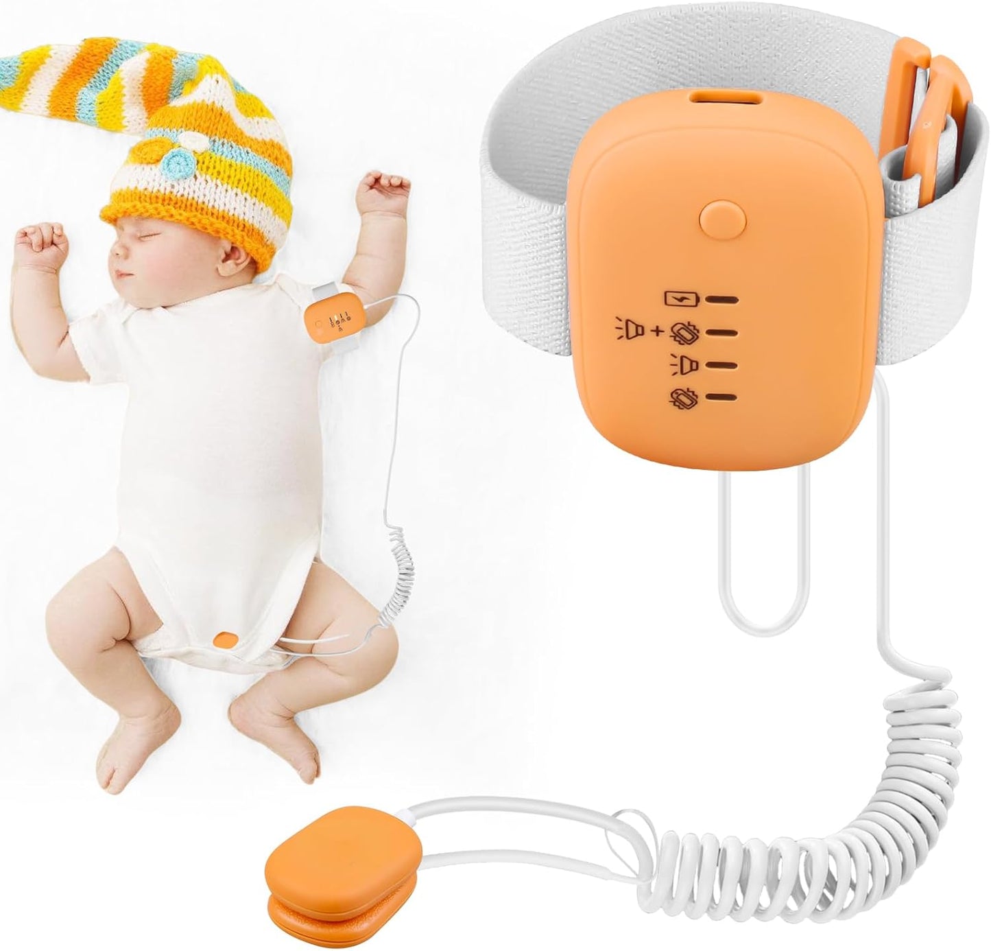 GOMETY - Alarme Anti-Énurésie Sans Fil - Haute Sensibilité - 3 Modes – €28,99