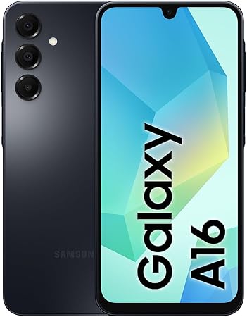 Smartphone débloqué Samsung Galaxy A16 – 4GB RAM – 128GB – Noir