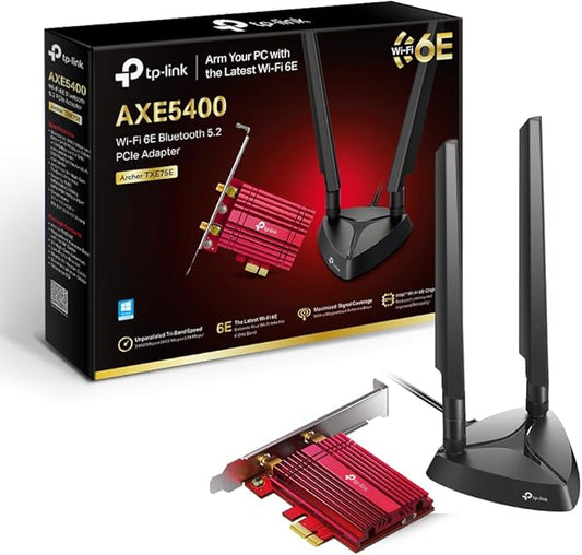 Carte réseau TP-Link Intel WiFi 6E – AXE5400 – Bluetooth 5.3