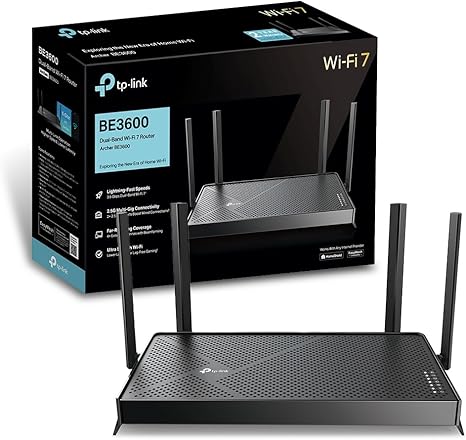 Routeur TP-Link Archer BE3600 – WiFi 7 – 3,6 Gbps