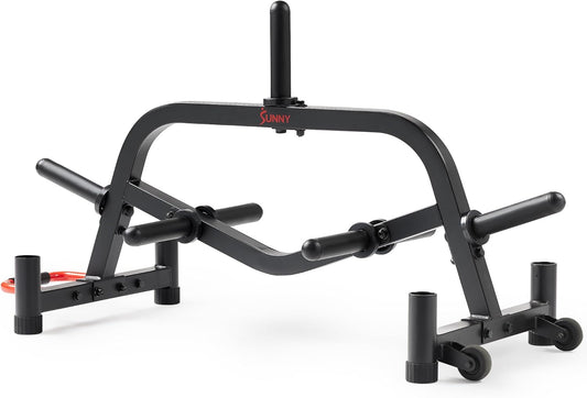 Sunny Health - Support Barre Poids - Capacité Élevée - Multi-Stockage – €43,99