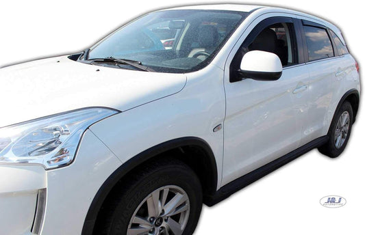 J&J AUTOMOTIVE - Déflecteurs de Vent - Compatibles C4 Aircross 2012-2017 - Set de 4 – €43,99