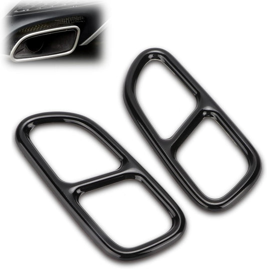 Gaeirt - Embout d'Échappement - Acier Inoxydable - Compatibilité CLA SLK R172 SL R231 – €33,99