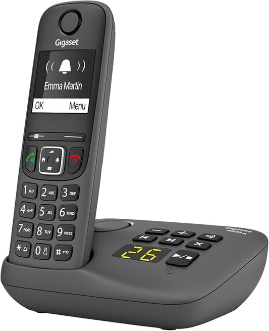 Téléphone DECT Gigaset A695A – Grand écran – Répondeur intégré