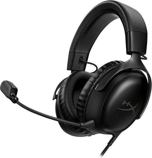 Casque gaming HyperX Cloud III – Son DTS – Noir