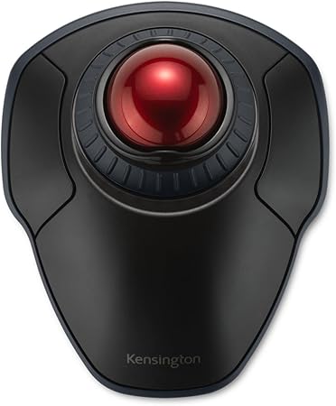 Trackball Kensington Orbit K70990WW – Sans Fil – Noir/Rouge