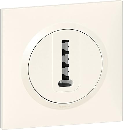 Hub prise téléphone Legrand – Plaque blanche – 8 plots
