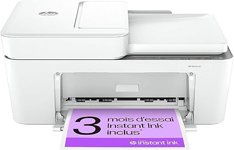 Jet d'encre HP DeskJet 4220e – Blanc – Wi-Fi
