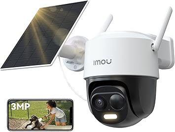 Caméras dômes Imou 2K – WiFi Exterieure – Solaire