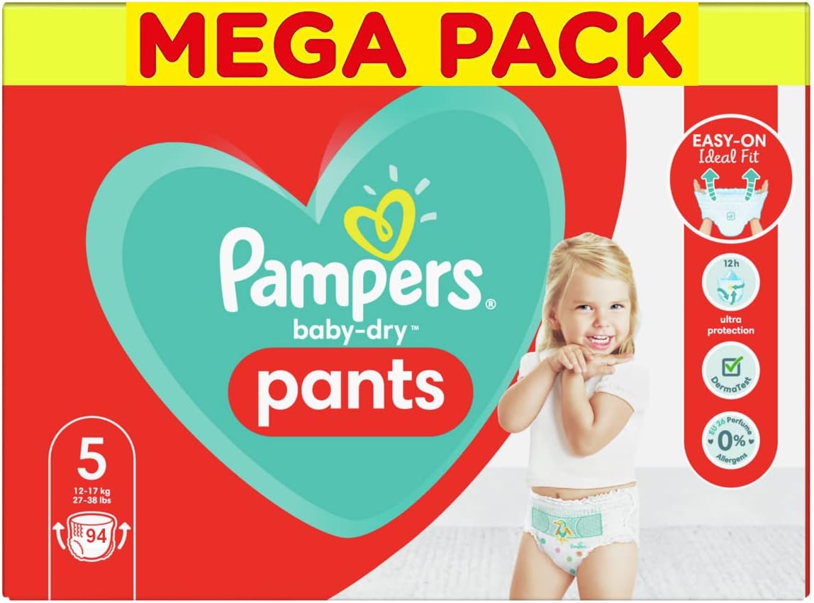 Pampers - Couches-Culottes - Taille 5 - 94 Couches – €30,99