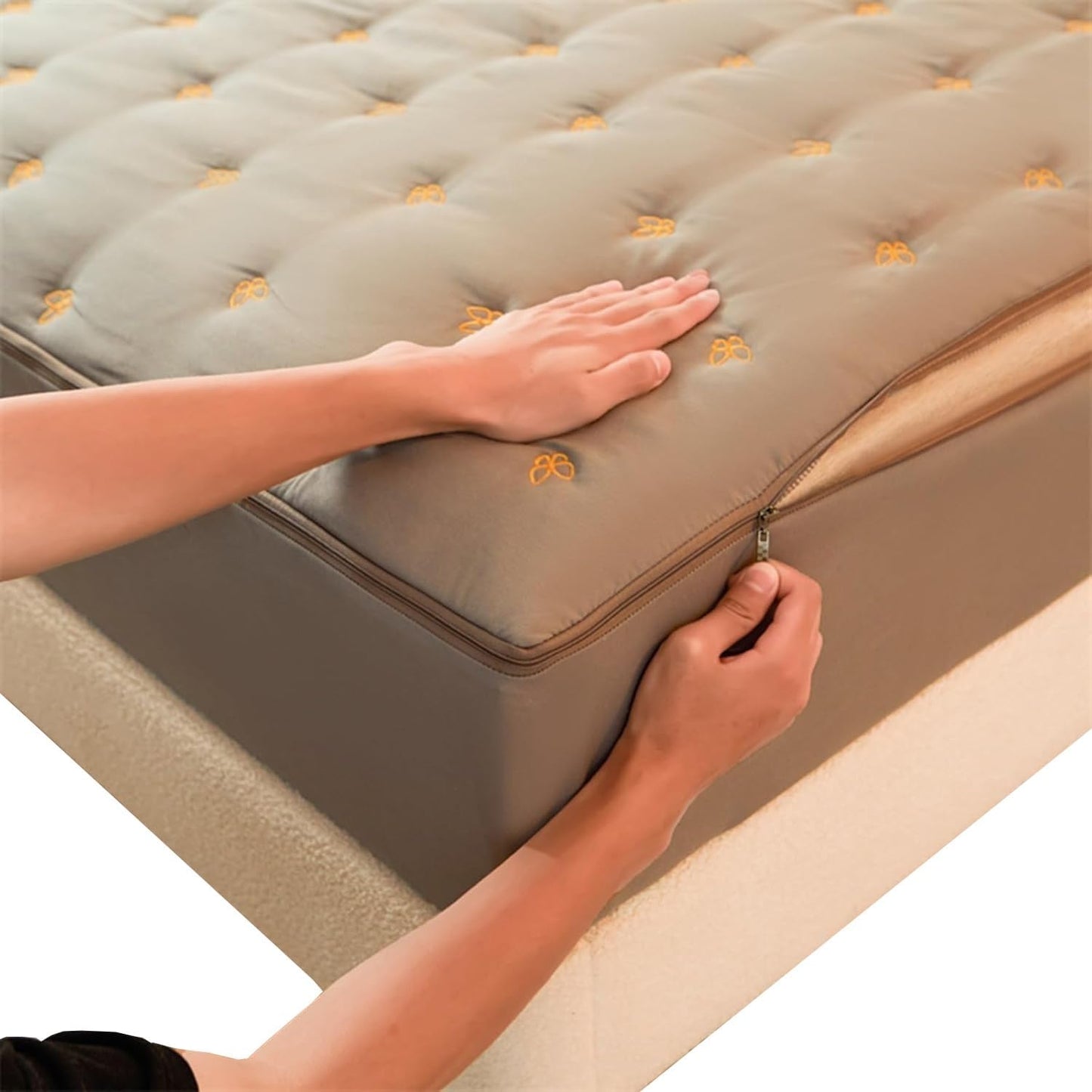 AQIGR - Protège-Matelas - Respirant - Fermeture Éclair – €35,99