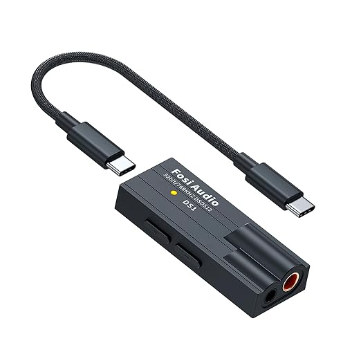 Ampli Casque Fosi Audio DS1 – Puce DSD512 – USB C DAC