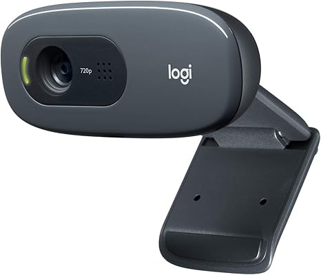 Webcam Logitech C270 HD 720p – Micro Antiparasites