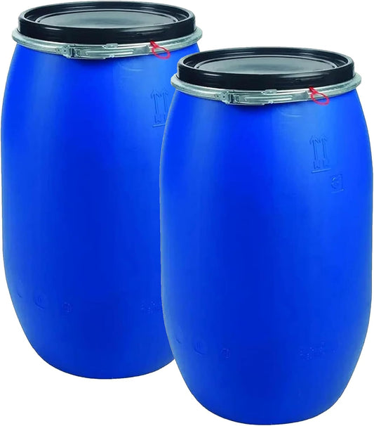 Pluto Packaging - Fût Plastique - 120 Litres - Homologué ONU – €24,38