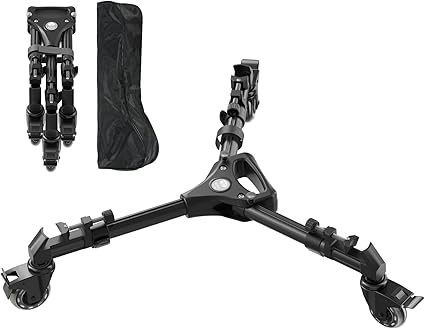 Dolly cinéma SIRUI AM-DF02 – Roues en caoutchouc 3" – Capacité 15 kg