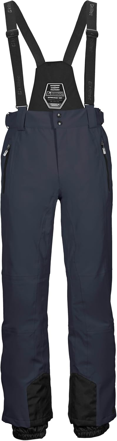 killtec - Pantalon de Ski Homme - Bretelles Amovibles - Protection Bord – €58,99
