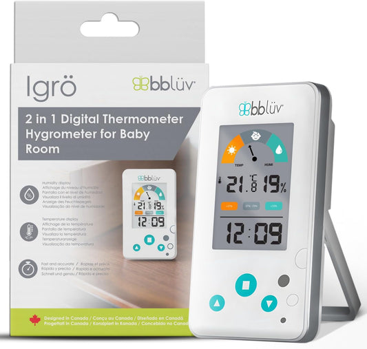 bblüv - Thermomètre Hygromètre - Lectures Rapides - Installation Facile – €25,99