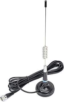 Antenne fixe PNI ML29 – Longueur 29 cm – Aimant Ø 70 mm