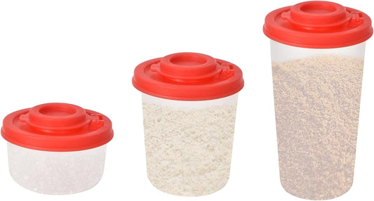 Marjoramy - Set de Salières et Poivrières - 3 Tailles - Plastique Transparent – €4,87