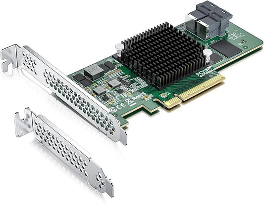 Contrôleur RAID 10Gtek SAS 3008 – PCI-E 12G – Support RAID